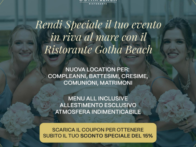 GLI EVENTI DI GOTHA BEACH